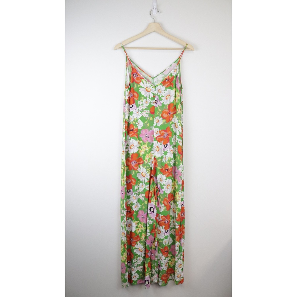 Anthropologie Kachel Pandora Wide-Leg Jumpsuit Floral Print 4 - Picture 3 of 10